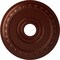 Ekena Millwork Munich Ceiling Medallion (Fits Canopies up to 5 5/8"), 17 1/2"OD x 3 5/8"ID x 1"P, Antique Copper CM17MUACS - alternate 1